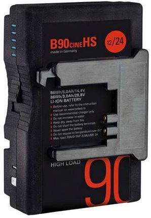 Bebob B90Cine Hs B-Mount Hotswap Battery 14,4V / 28,8V / 86Wh