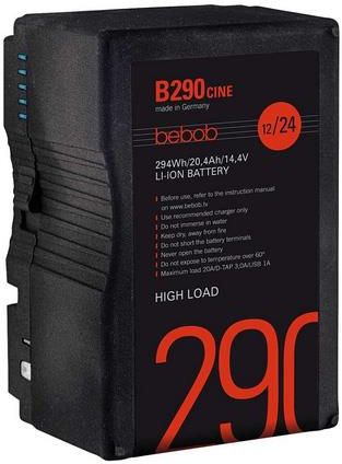 Bebob B290Cine B-Mount Battery 14,4V / 28,8V / 294Wh