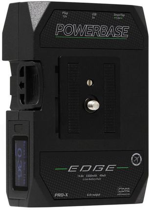 Core Swx Coreswx Powerbase Edge Small Form Cine V-Mount Battery, 14.8V - Battery Pack Only