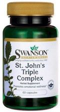 Zdjęcie Swanson St. John'S Triple Complex Dziurawiec Rumianek Bakopa 90 Kapsułek - Żywiec