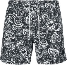 Zdjęcie Urban Classics Tattoo AOP Swim Shorts Kąpielówki czarny - Piechowice