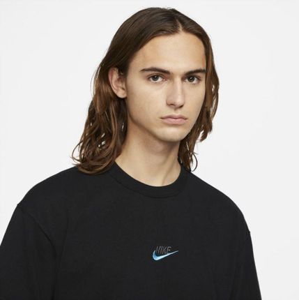 Nike T shirt męski Nike Sportswear Premium Essential Czerń - Ceny i opinie T-shirty i koszulki męskie GGBH