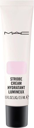 Krem Mac Cosmetics Mini Strobe Cream Powder Blush nawilżający Z Efektem Rozjaśniającym Odcień Pinklete na dzień 15ml