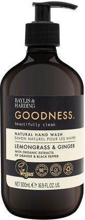 Baylis & Harding Goodness Lemongrass & Ginger Naturalne Mydło Do Rąk 500Ml