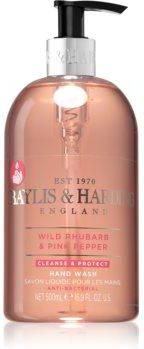 Baylis & Harding Wild Rhubarb & Pink Pepper Mydło Do Rąk W Płynie Ze Środkiem Antybakteryjnym 500Ml