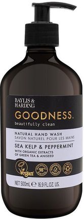 Baylis & Harding Goodness Sea Kelp & Peppermint Naturalne Mydło Do Rąk 500Ml