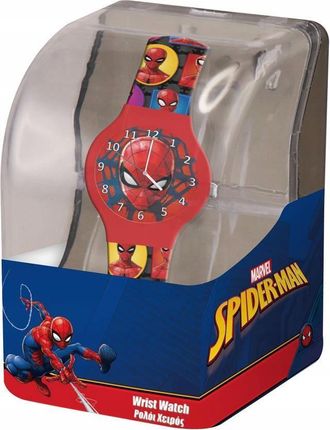 Pulio Diakakis w ozdobnym pudełku Spiderman