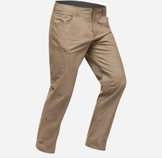 Zdjęcie QUECHUA SPODNIE TURYSTYCZNE - NH500 REGULAR - MĘSKIE  BEŻOWY, BRĄZOWOY - Mikołów