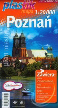 Plan miasta - Poznań PLASTIK DEMART