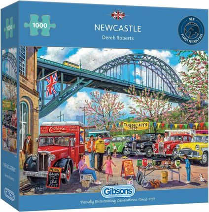 Gibsons Puzzle 1000El. Newcastle/Tyne And Wear/Anglia G3