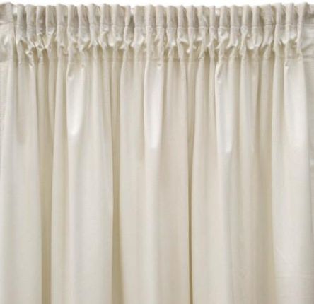 Eurofirany Pierre Cardin Zasłona Welwetowa 140X270Cm Kremowy Taśma
