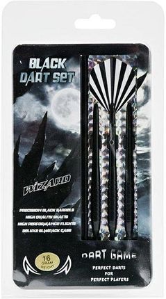 Wizard Rzutki do darta softtip dart game 16g - 3 sztuki czarny mosiądz