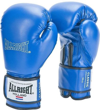 Allright Rękawice bokserskie classic 12oz niebieskie