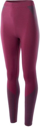 Hitec Damskie legginsy termoaktywne Hi-Tec Lady Zareen Bottom różowe rozmiar L/XL