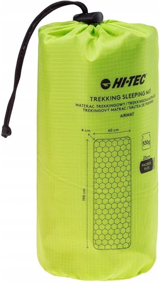 Hitec Materac trekkingowy Hi-Tec Airmat 190x60cm zielony - zdjęcie 1 Hitec Materac trekkingowy Hi-Tec Airmat 190x60cm zielony