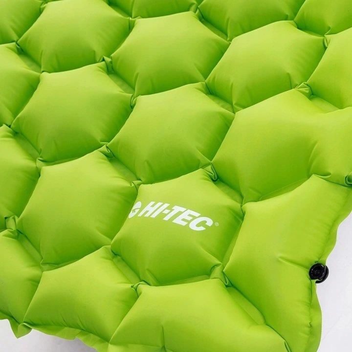 Hitec Materac trekkingowy Hi-Tec Airmat 190x60cm zielony - zdjęcie 2 Hitec Materac trekkingowy Hi-Tec Airmat 190x60cm zielony
