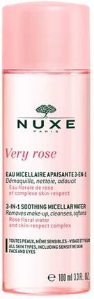 Nuxe Very Rose łagodząca woda micelarna 3w1 100 ml