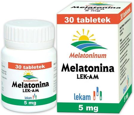 Melatonina LEK-AM 5mg 30 tabletek