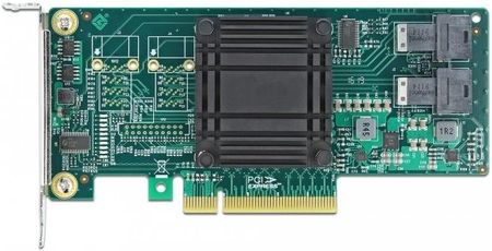 Delock PCIe x8 card> 2x SFF-8643 NVMe LP (90438)