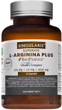 Singularis Superior L-Arginina Plus  60 kaps.  