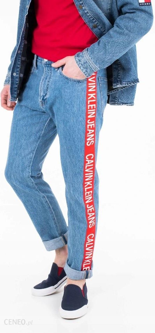 G901 Calvin Klein Jeans Ckj 035 Straight spodnie - Ceny i opinie 