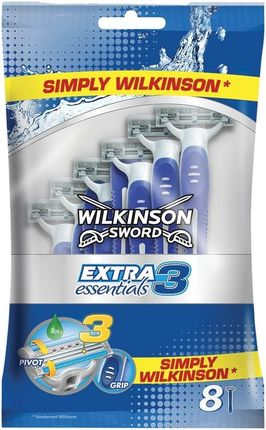Wilkinson Sword Wilkinson Extra 3 Essentials Maszynka Do Golenia 8 szt