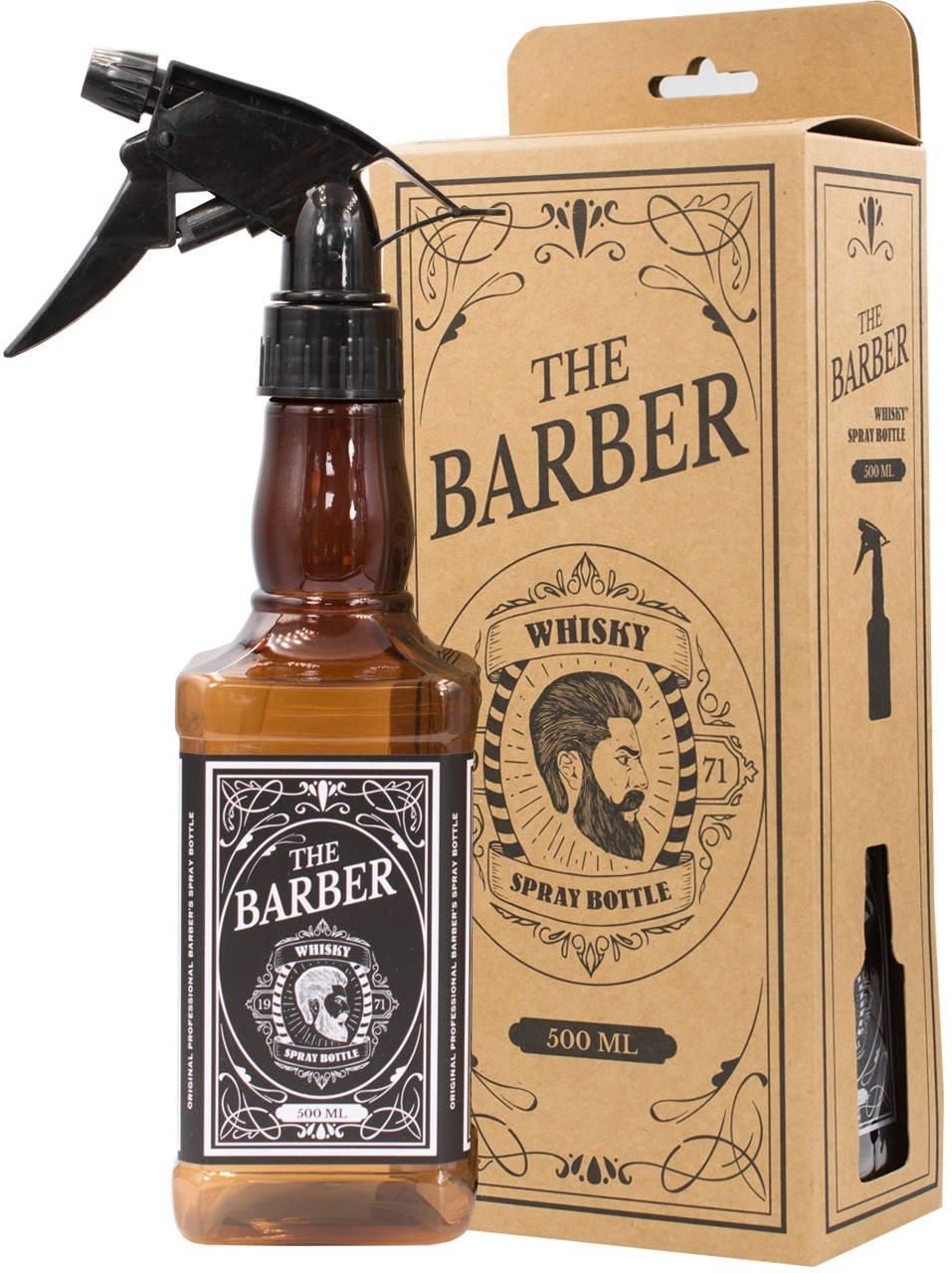 Barber Shop Whisky Spray Bottle Spryskiwacz Brązowy 500Ml Nr 370.399