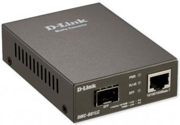 D-Link DLINK DMC-G01LC/E 10/100/1000 to SFP Standalone Media Converter (DMCG01LCE)