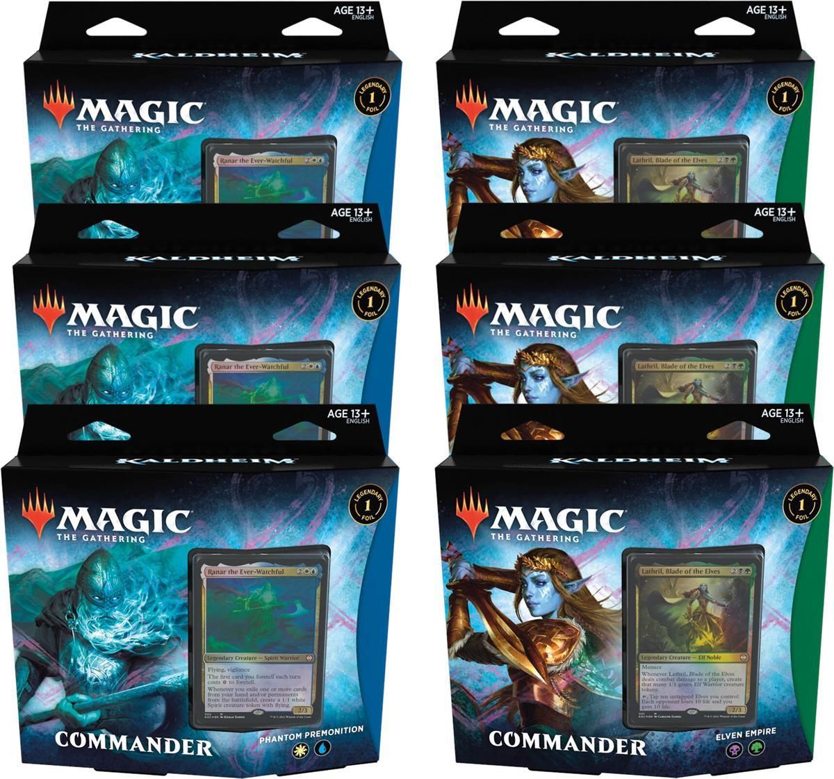 Wizards Of The Coast Magic The Gathering Kaldheim Commander Deck