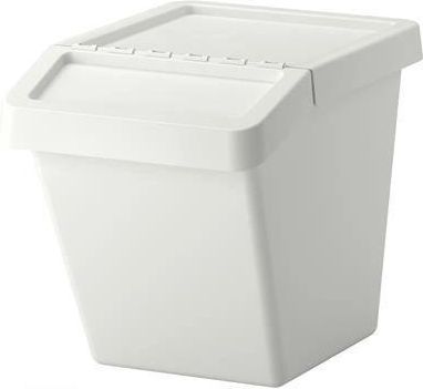 Ikea Sortera Kosz Do Segregacji Odpadów 60L Biały 70255899