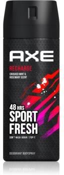Axe Sport Refresh Crushed Mint & Rosemary 150Ml Dezodorant I Spray Do Ciała 48 Godz. Dezodorant W Sprayu