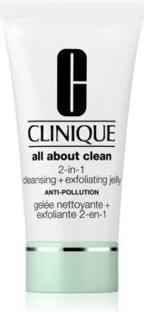 Clinique All About Clean 2-in-1 Cleansing + Exfoliating Jelly złuszczający żel oczyszczający 150 ml