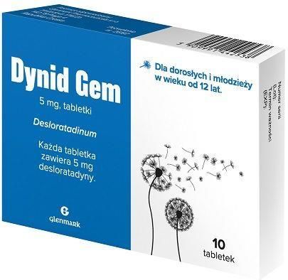 DYNID GEM 5 mg 10 tabl
