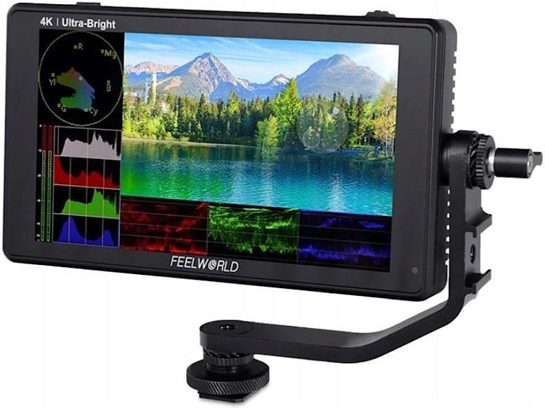 Feelworld Monitor Podglądowy LUT6 6" 4K - zdjęcie 4 Feelworld Monitor Podglądowy LUT6 6" 4K