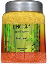 Zdjęcie BINGOSPA Sól Do Kąpieli Spa& Beauty Crème Brûlée 850 g - Nałęczów