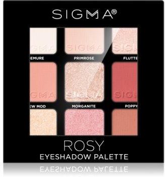 Sigma Beauty Eyeshadow Palette Rosy paleta cieni do powiek 9 g
