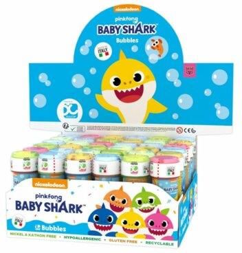 Brimarex Bańki 60 Ml Baby Shark Display 36 Sztuk