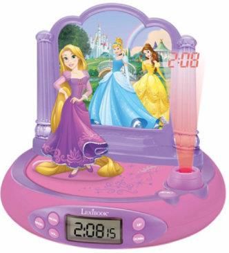Lexibook Disney Princess Project Projection Alarm Clock