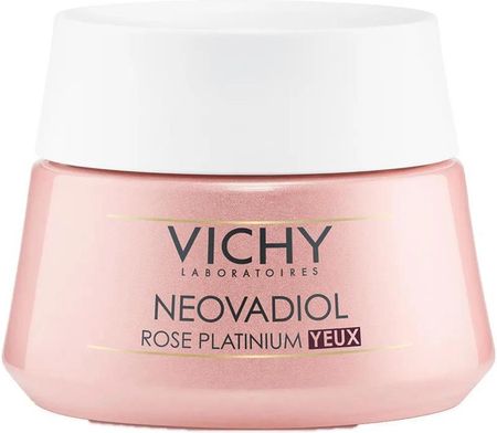 Vichy Neovadiol Rose Platinium Wygładzający różany krem pod oczy dla skóry dojrzałej 15ml