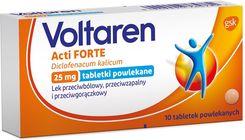 Voltaren Acti Forte 25mg 10 tabletek - zdjęcie 1