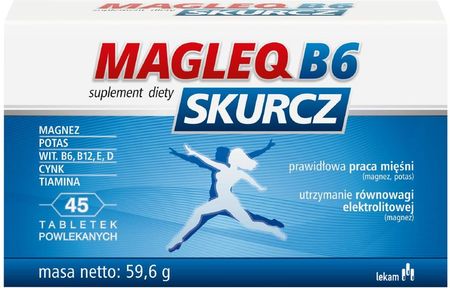 MAGLEQ B6 Skurcz 45 tabletek