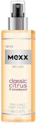 Mexx Woman Mgiełka Do Ciała Classic Citrus Sandalwood 250 ml Mgiełka