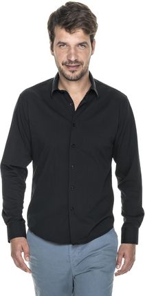Koszula męska Promostars Weave czarna