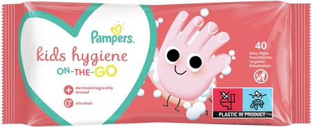 Pampers Chusteczki Kids Hygiene On The go 40Szt.