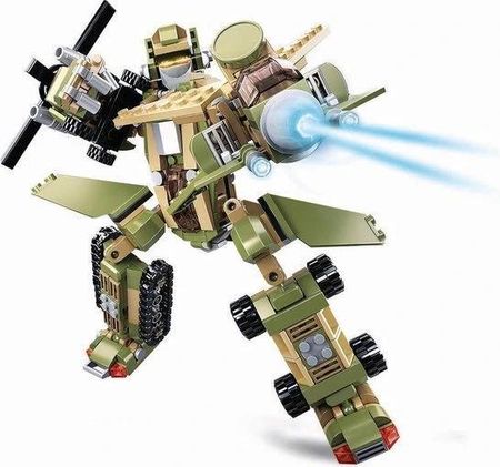 Sluban Robot King Land Force Junior 28Cm Zielony