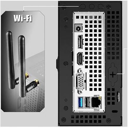 Asrock DESKMINI WIFI KIT Barebone M.2 Socket 802.11a/b/g/n/ac Wi-Fi adapter (DESKMINIWIFIKIT)