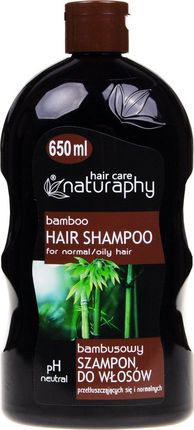 Bluxcosmetics Szampon Bambusowy Do Włosów Przetłuszczających Się I Normalnych 650 ml