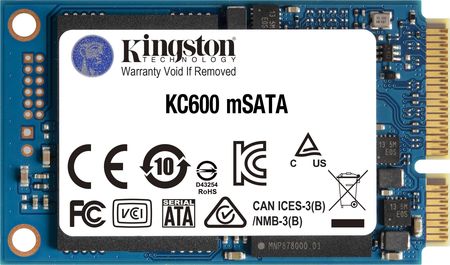 Kingston Dysk Ssd Skc600 512Gb Msata 550/520 Mb/S (SKC600MS512G)