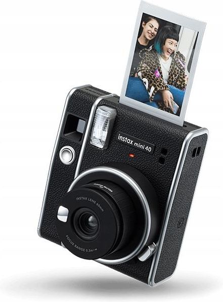 Fujifilm Instax Mini 40 czarny - zdjęcie 2 Fujifilm Instax Mini 40 czarny
