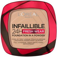 Zdjęcie L'Oreal Paris Infaillible 24H Fresh Wear Foundation In A Powder Puder Matujący 130 9 g  - Trzciel